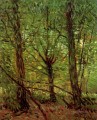 Árboles y maleza 2 Vincent van Gogh